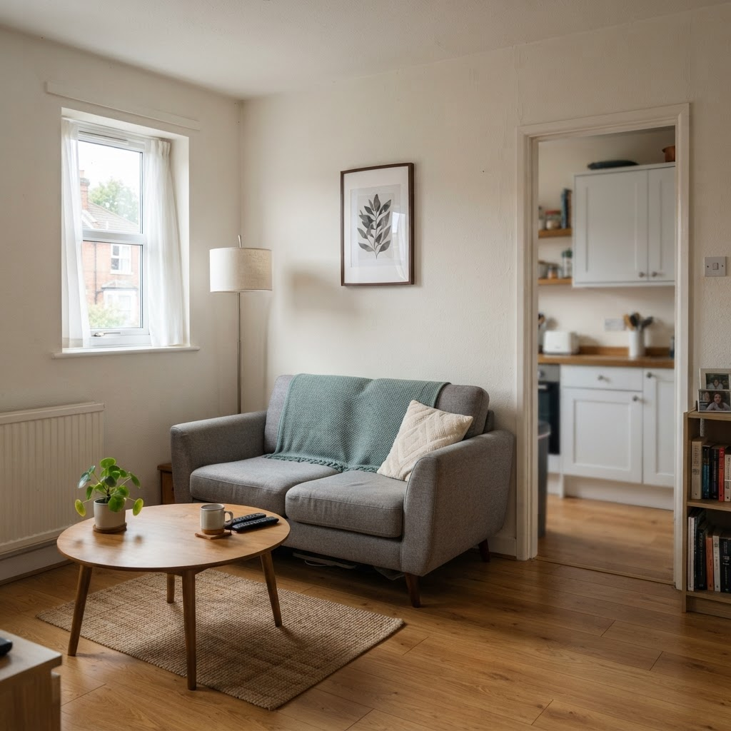 Interior of 1 bedroom property in Slough Central